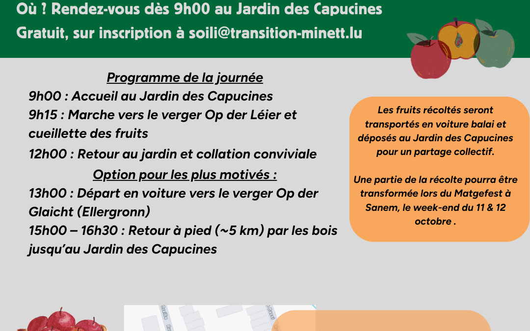 Rejoignez notre marche gourmande et cueillette d’automne