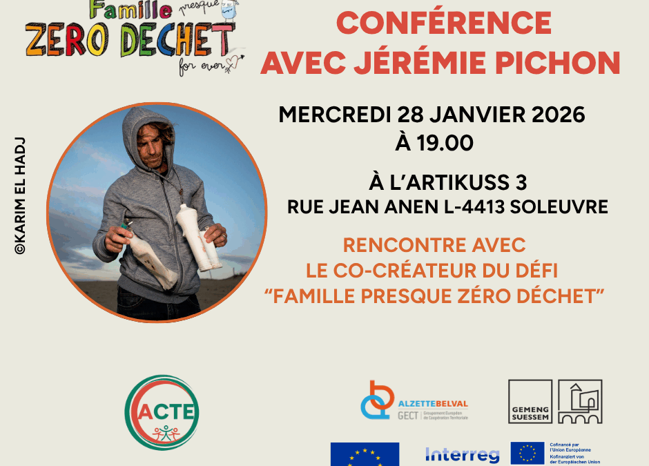 Rencontre avec le co-créateur du défi “Famille presque Zéro Déchet”