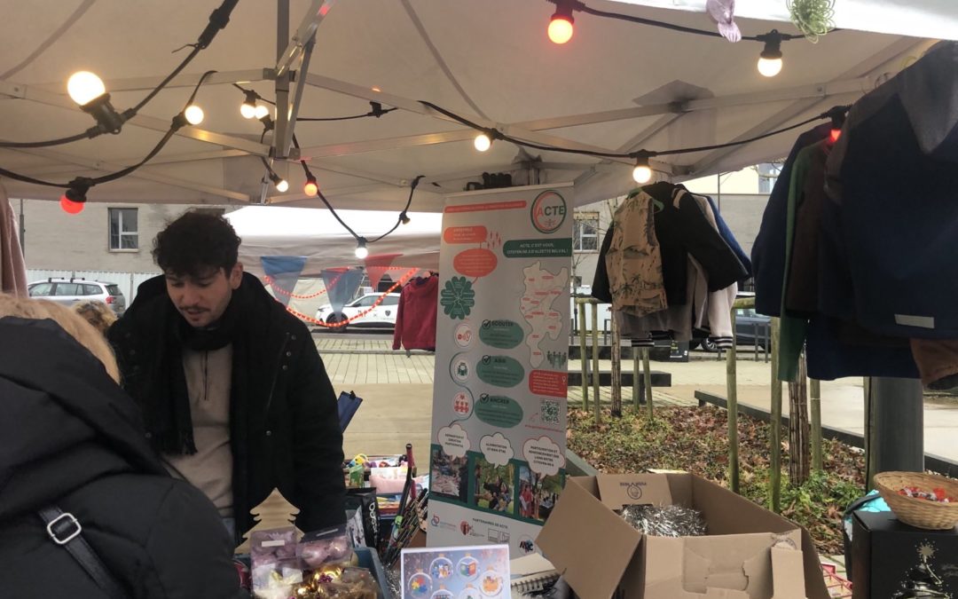 Lancement de la zone de gratuité sur Alzette Belval au Marché d&rsquo;hiver du NEST